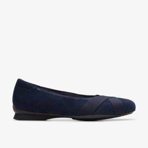 Jazmynn Gem Navy Suede