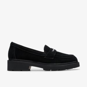 Lauryl Step Black Suede