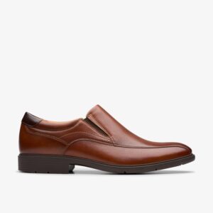 Eldredge Step Dark Tan Leather