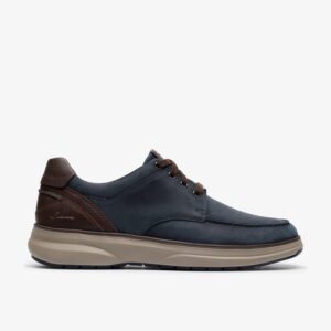 Mullan Moc Navy Leather
