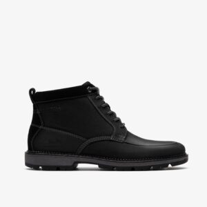 Maplewalk Rise Waterproof Black Leather