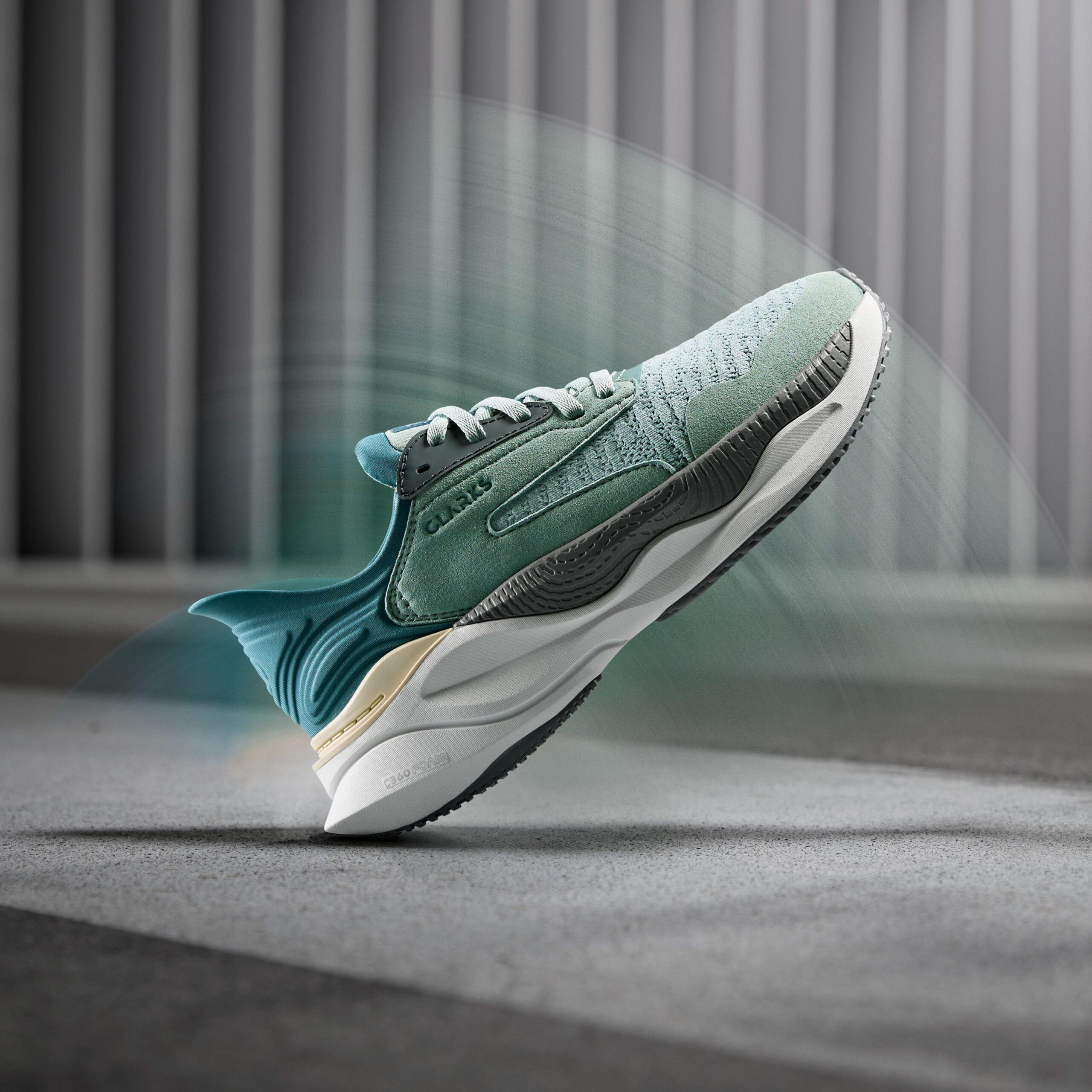 Clarks Pace Aqua Combination - Image 3