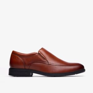 Steadwell Step Dark Tan Leather