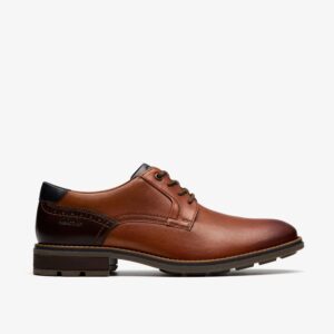 Emmet Plain Tan Leather