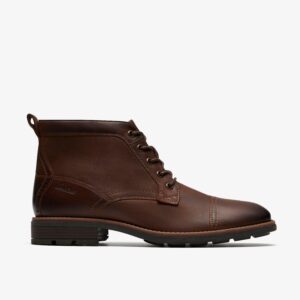 Emmet Zip Brown Distressed