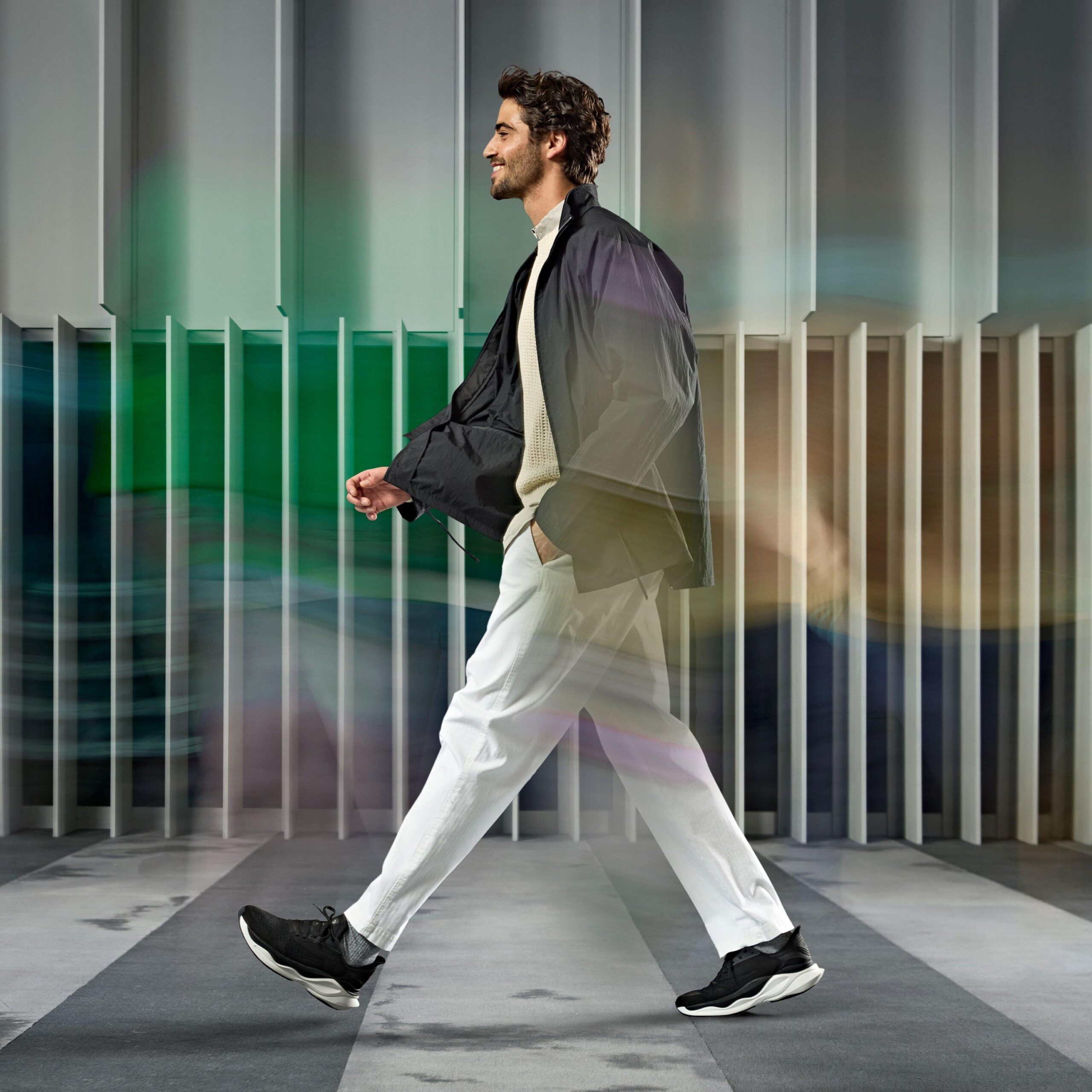 Clarks Pace Black/White - Image 6