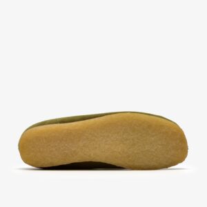 Wallabee Boot Green Suede