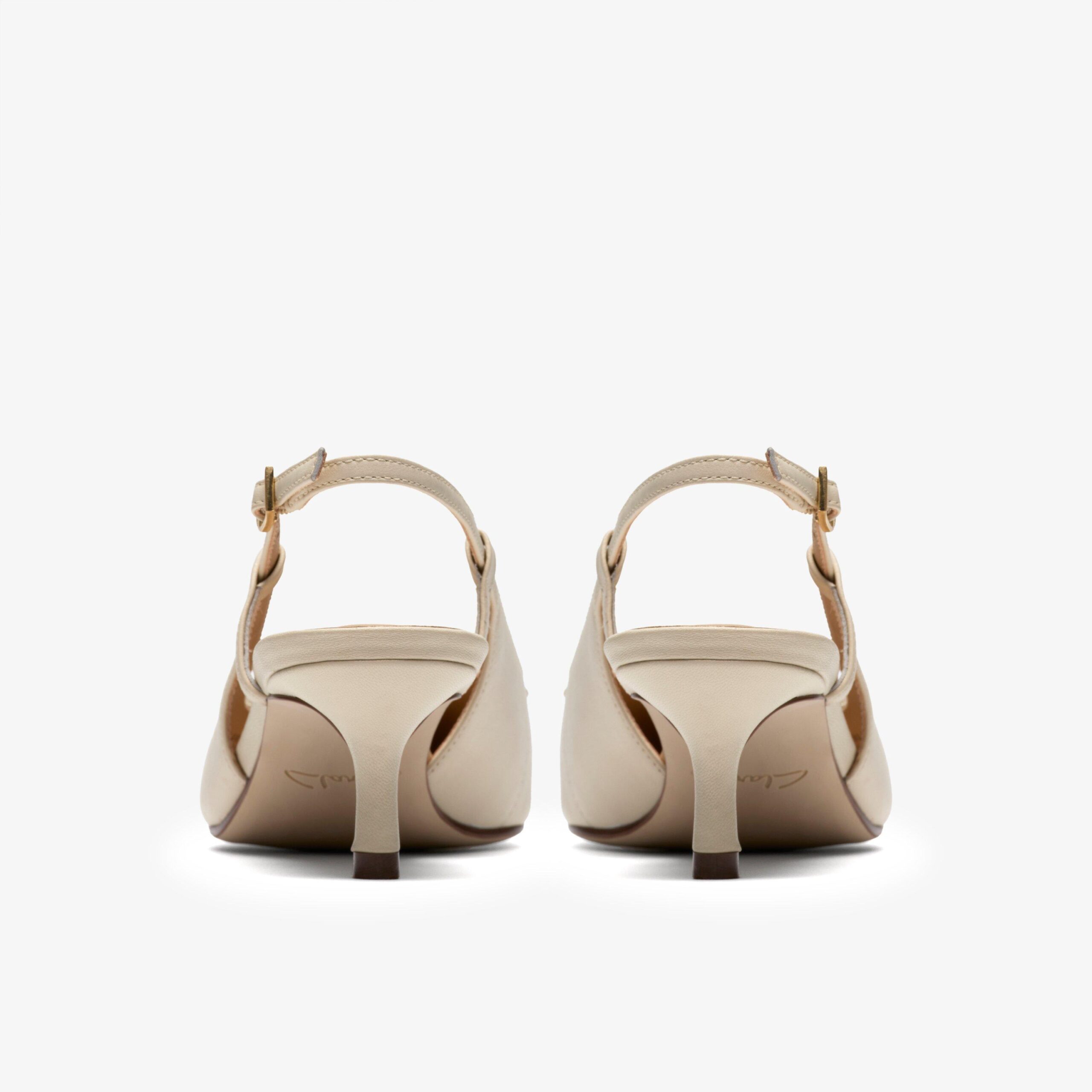 Zarey Bow Cream Leather - Image 5