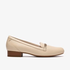 Juliet Mia Cream Leather