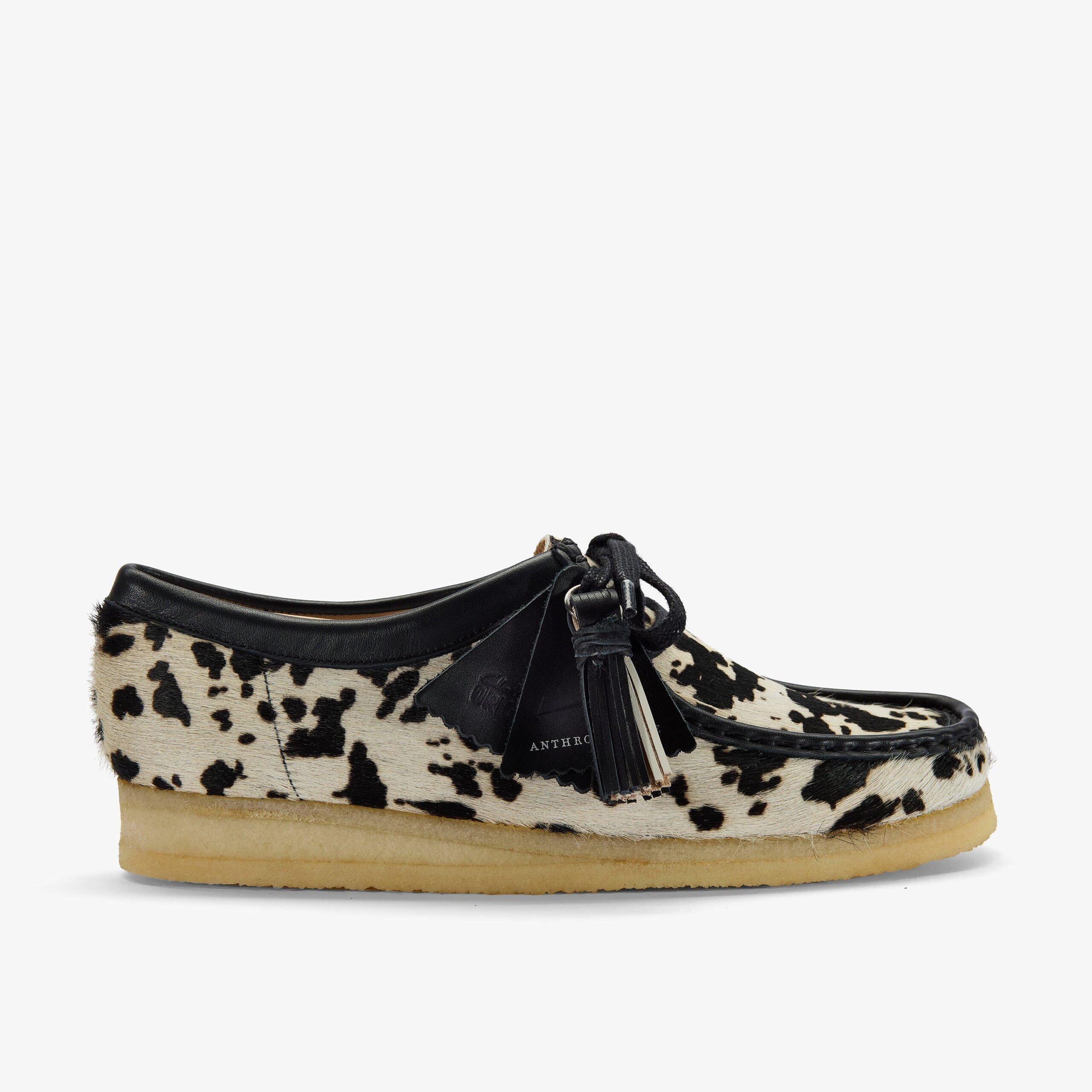 Anthropologie x Wallabee Black White Print