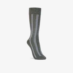 Vertical Zigzag Crew Charcoal