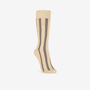Vertical Zigzag Crew Khaki