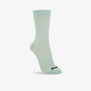Basket Weave Crew Sock Sage
